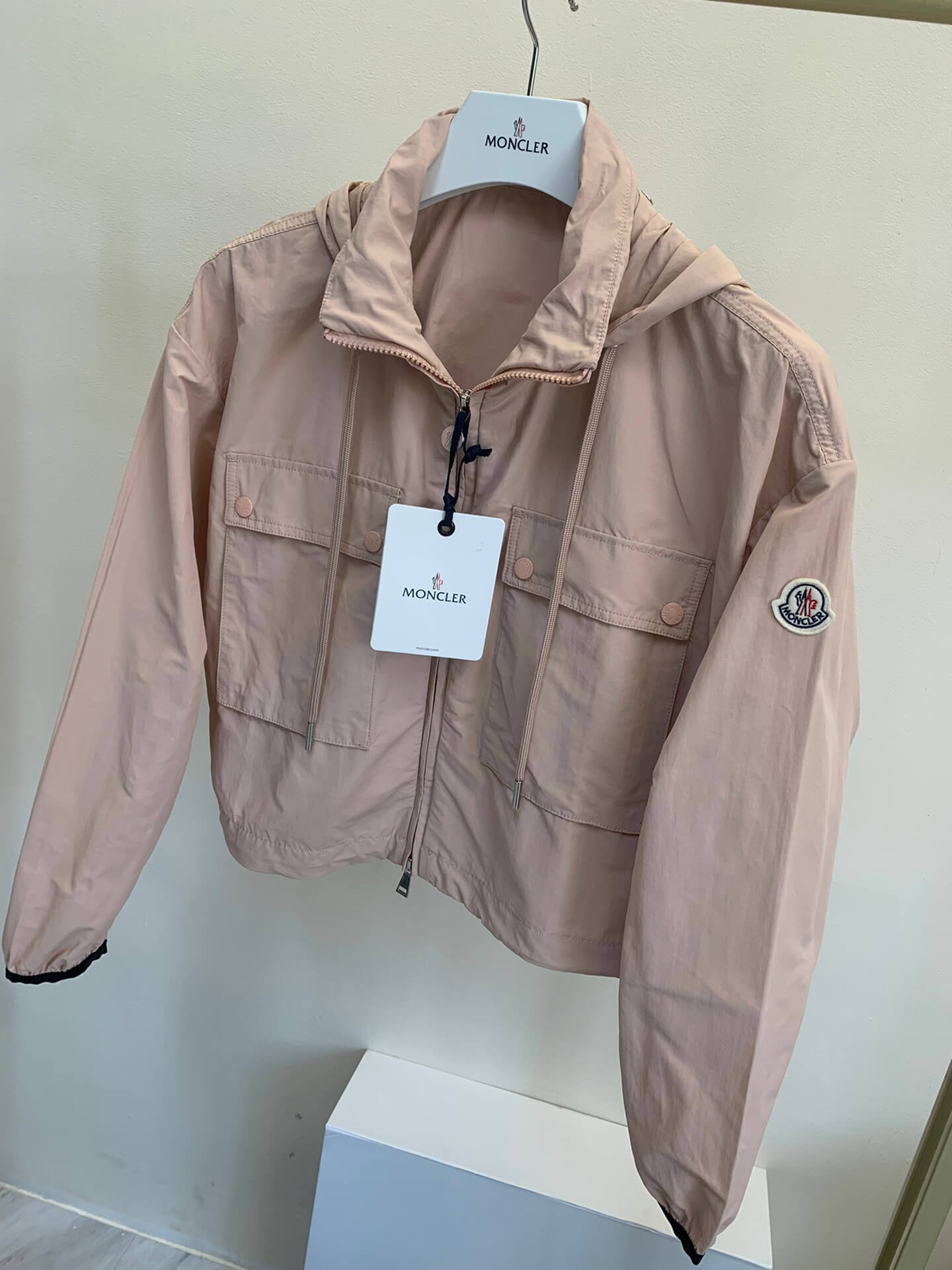 Moncler - Leda Short Pink Parka Jacket - Image 2