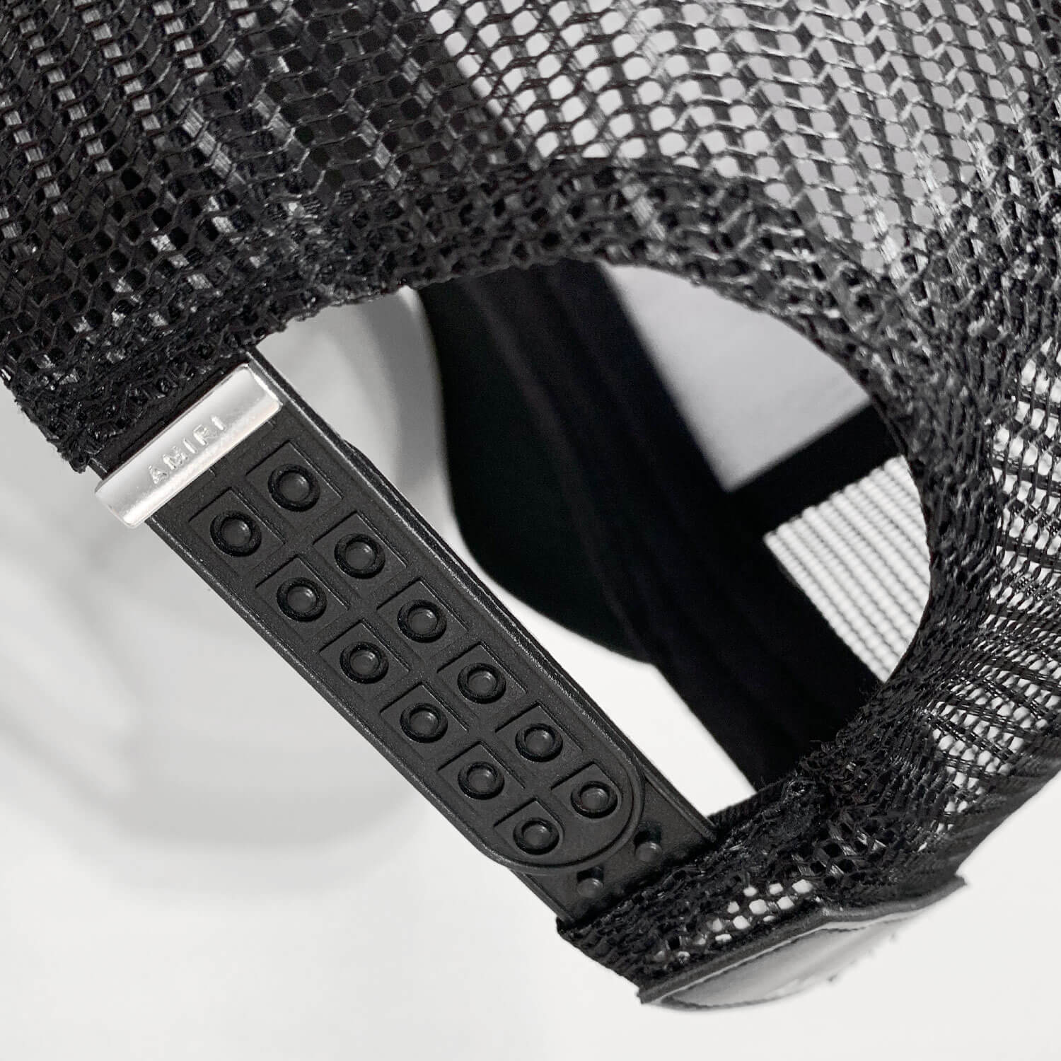 Amiri Black Zig-Zag Mesh Cap - Image 3