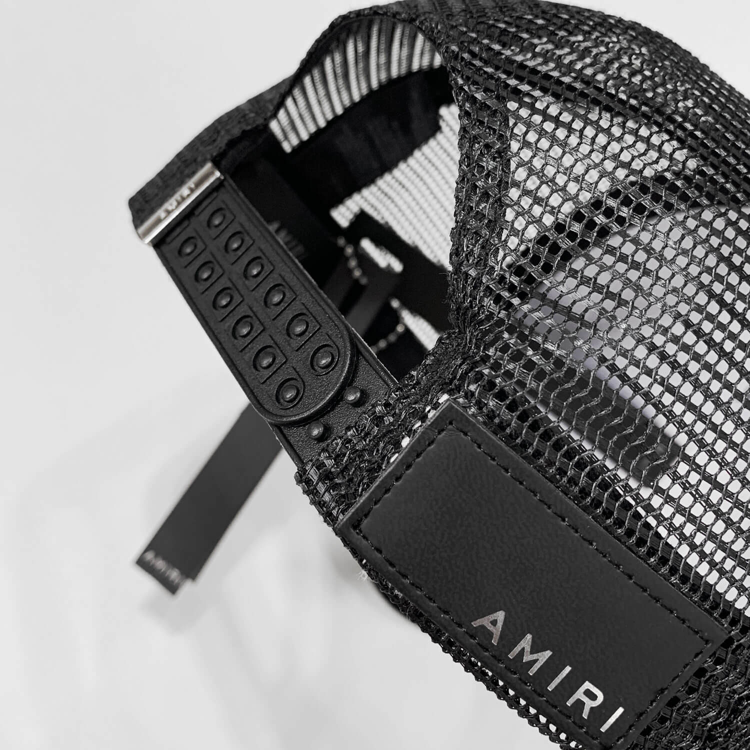 Amiri Black Zig-Zag Mesh Cap - Image 2