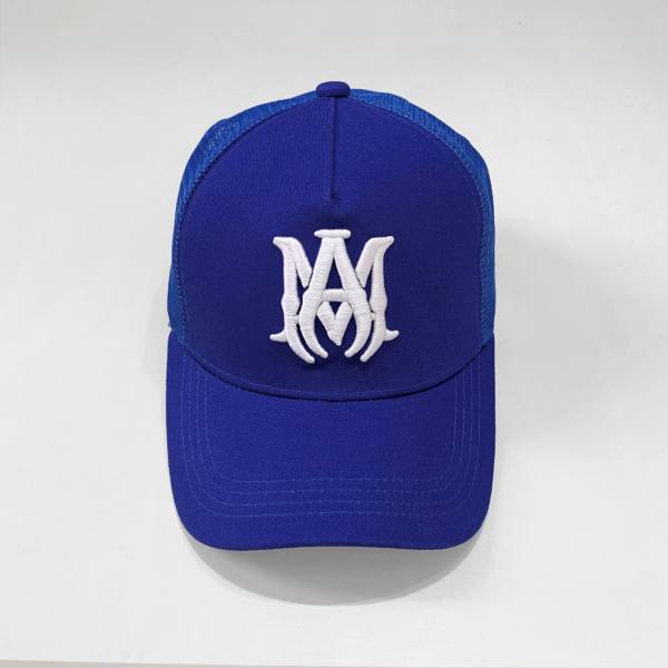 Blue Amiri Monogram Trucker