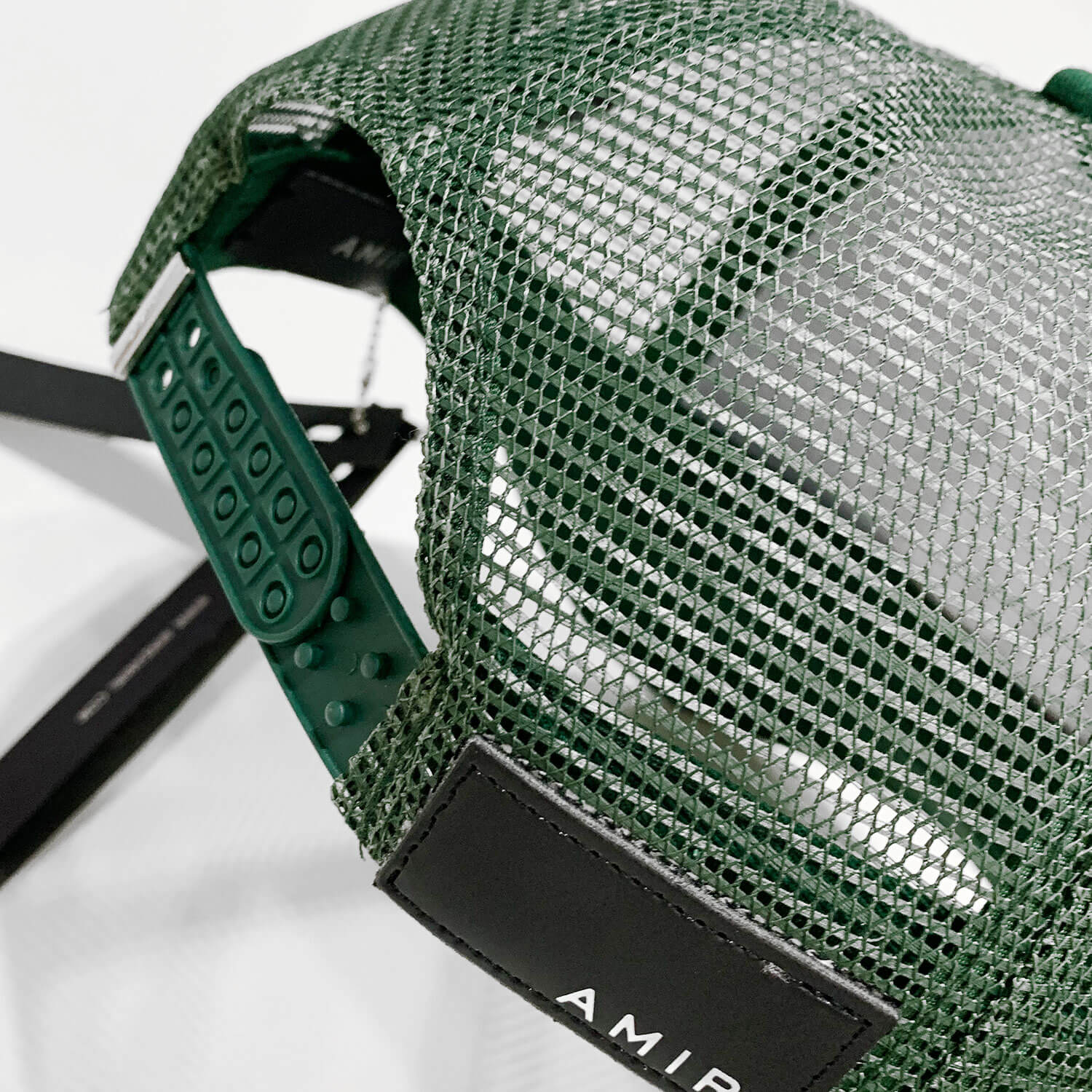 Amiri Monogram Green Trucker - Image 5