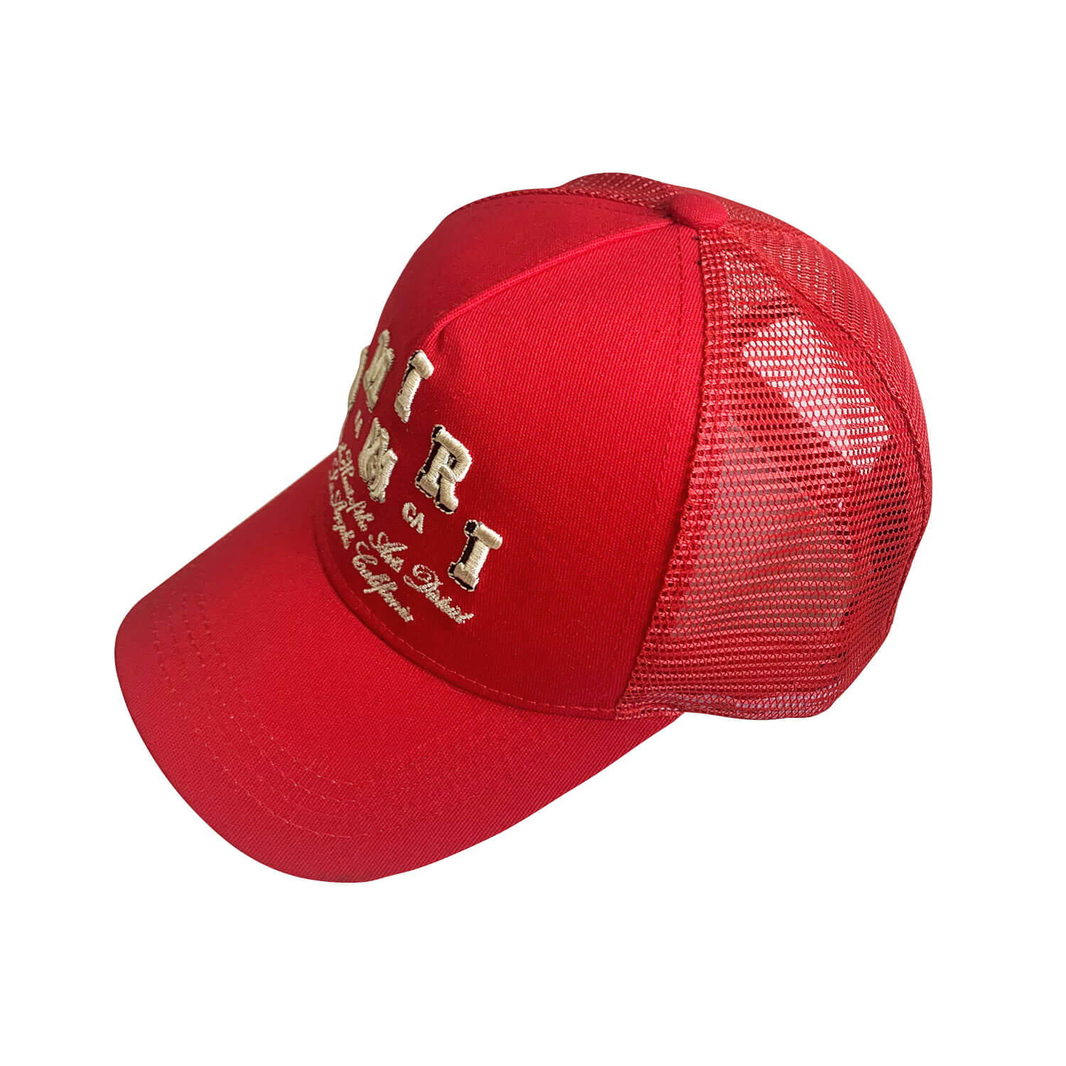 Amiri LA Script Red Trucker - Image 5