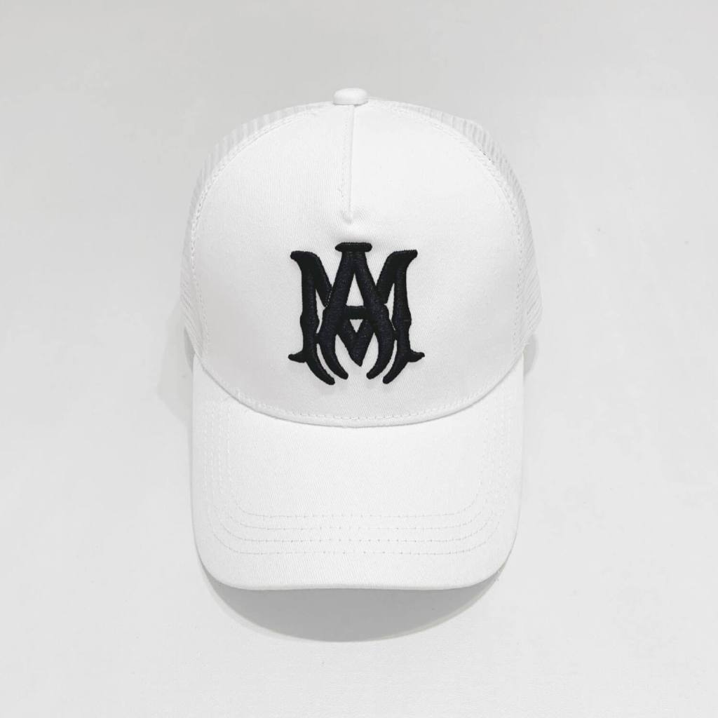 Amiri Monogram White Trucker