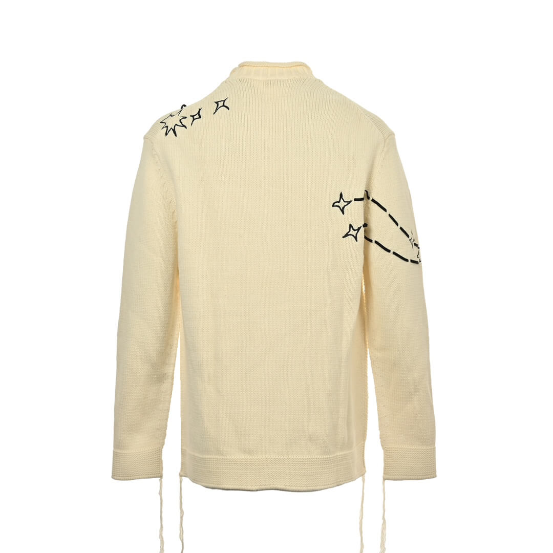 Dior Star Constellation Embroidered Jacquard Sweater - Image 13