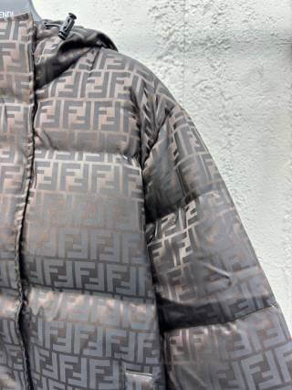 Fendi Full-Print FF Down Jacket - Image 5