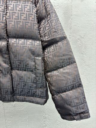 Fendi Full-Print FF Down Jacket - Image 3