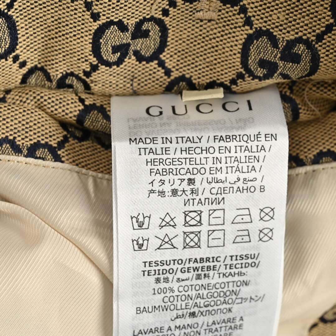 Gucci GG Monogram Jacquard Canvas Jacket - Image 8
