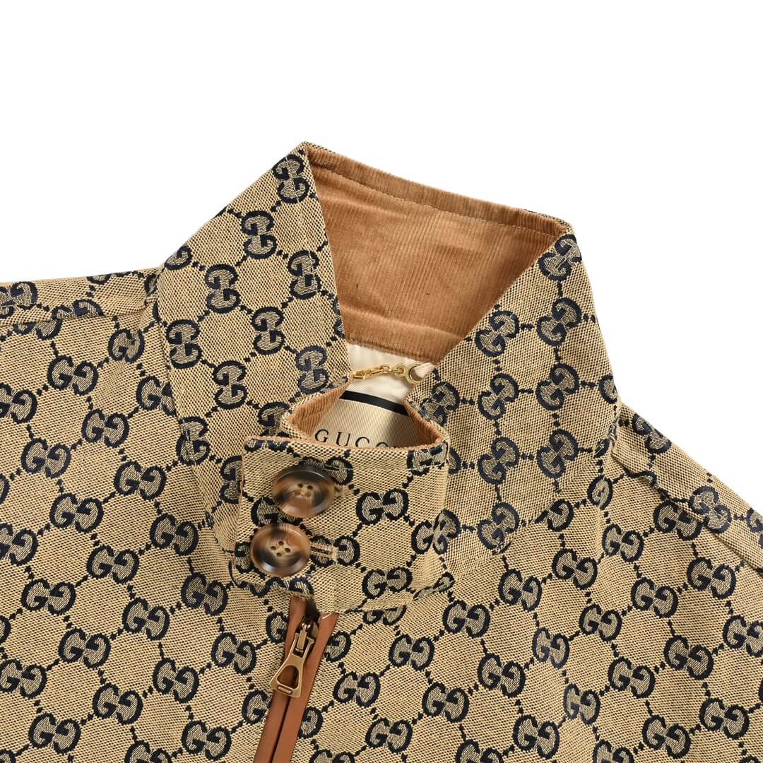 Gucci GG Monogram Jacquard Canvas Jacket - Image 11