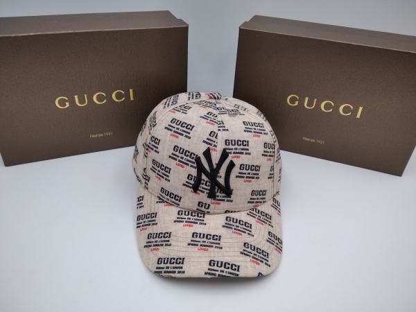 Gucci x NY Yankees Pattern Cap