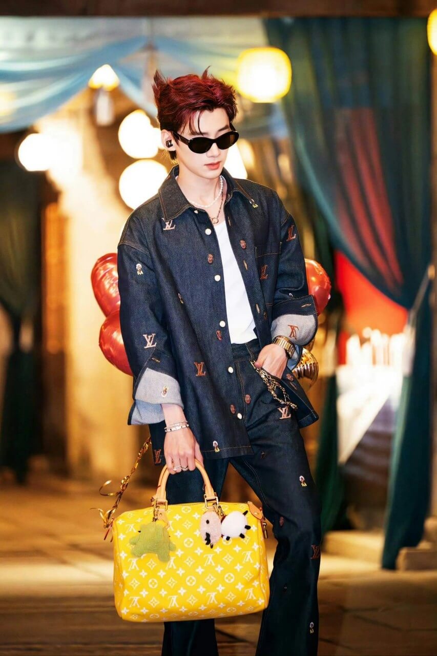 Louis Vuitton LV Embroidered Denim Overshirt - Image 17