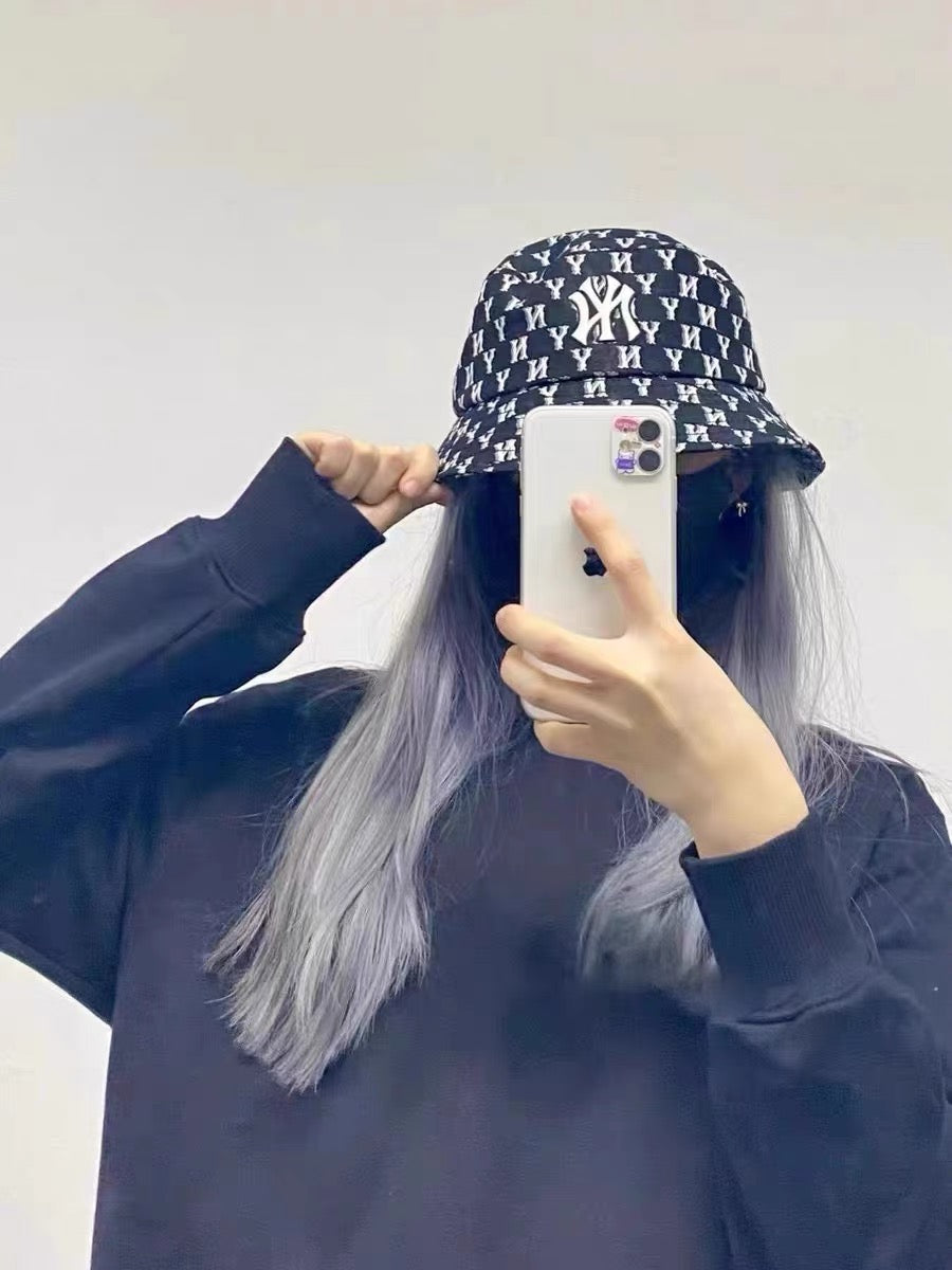 NY Yankees Monogram Bucket Hat - Image 2