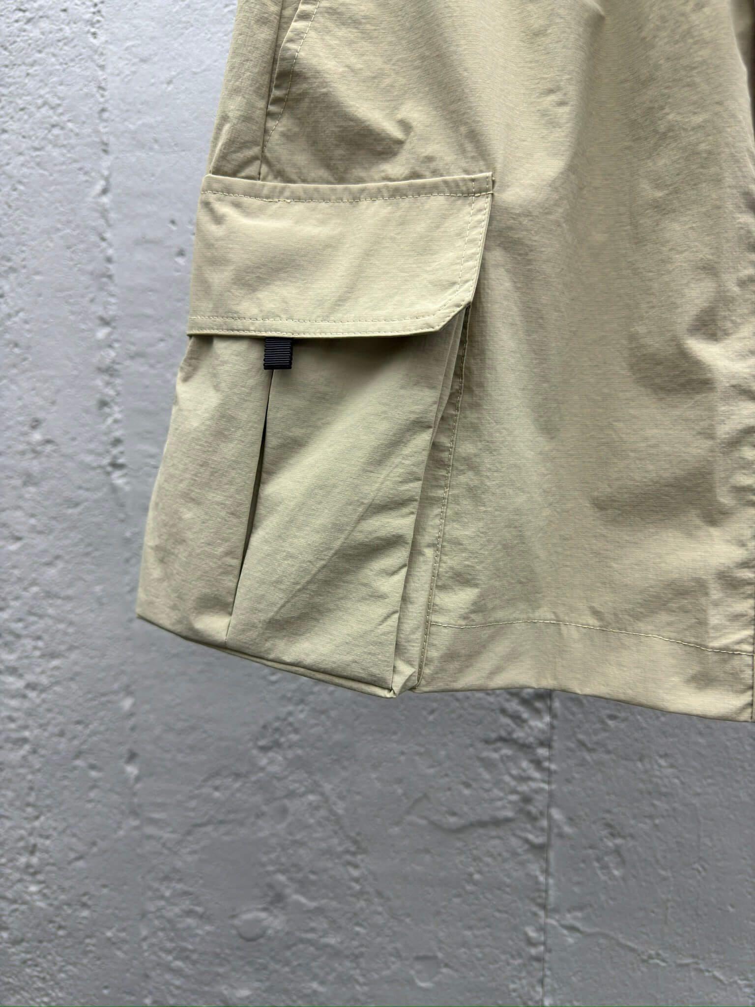 Prada Nylon Beige Cargo Mini Skirt - Image 11