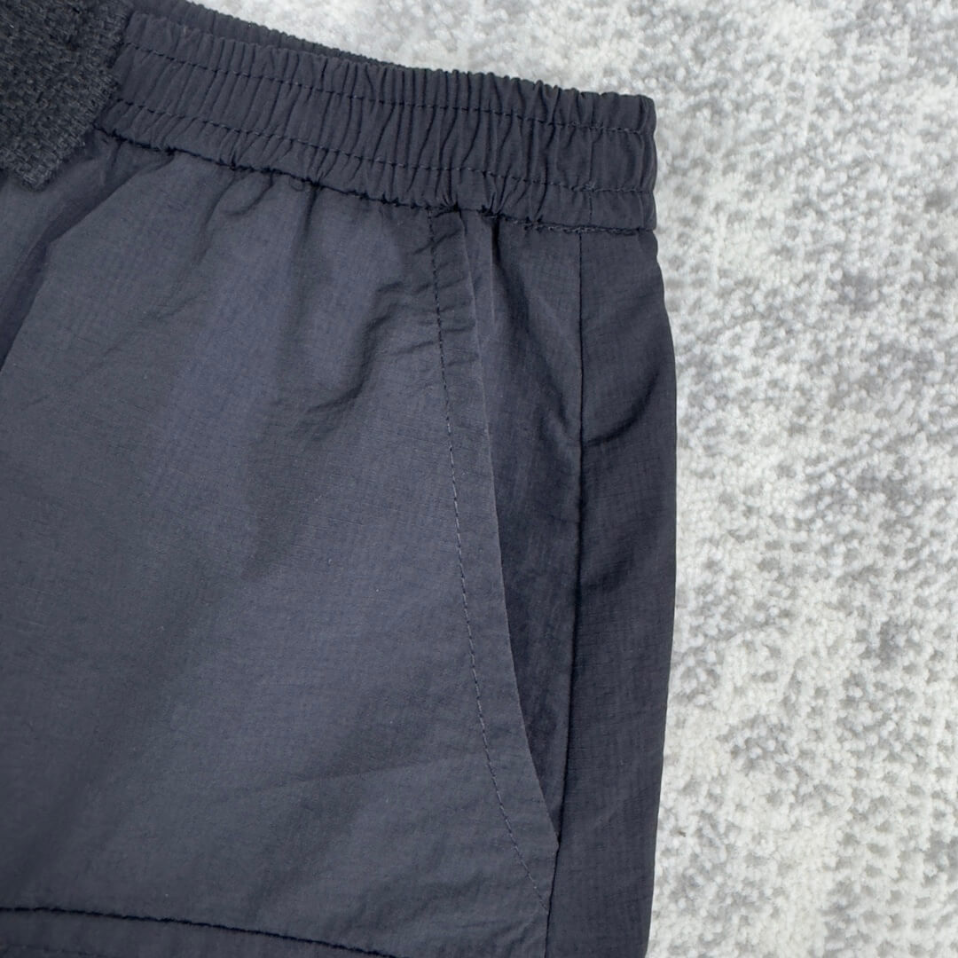 Prada–Style Nylon Cargo Mini Skirt – Black - Image 8