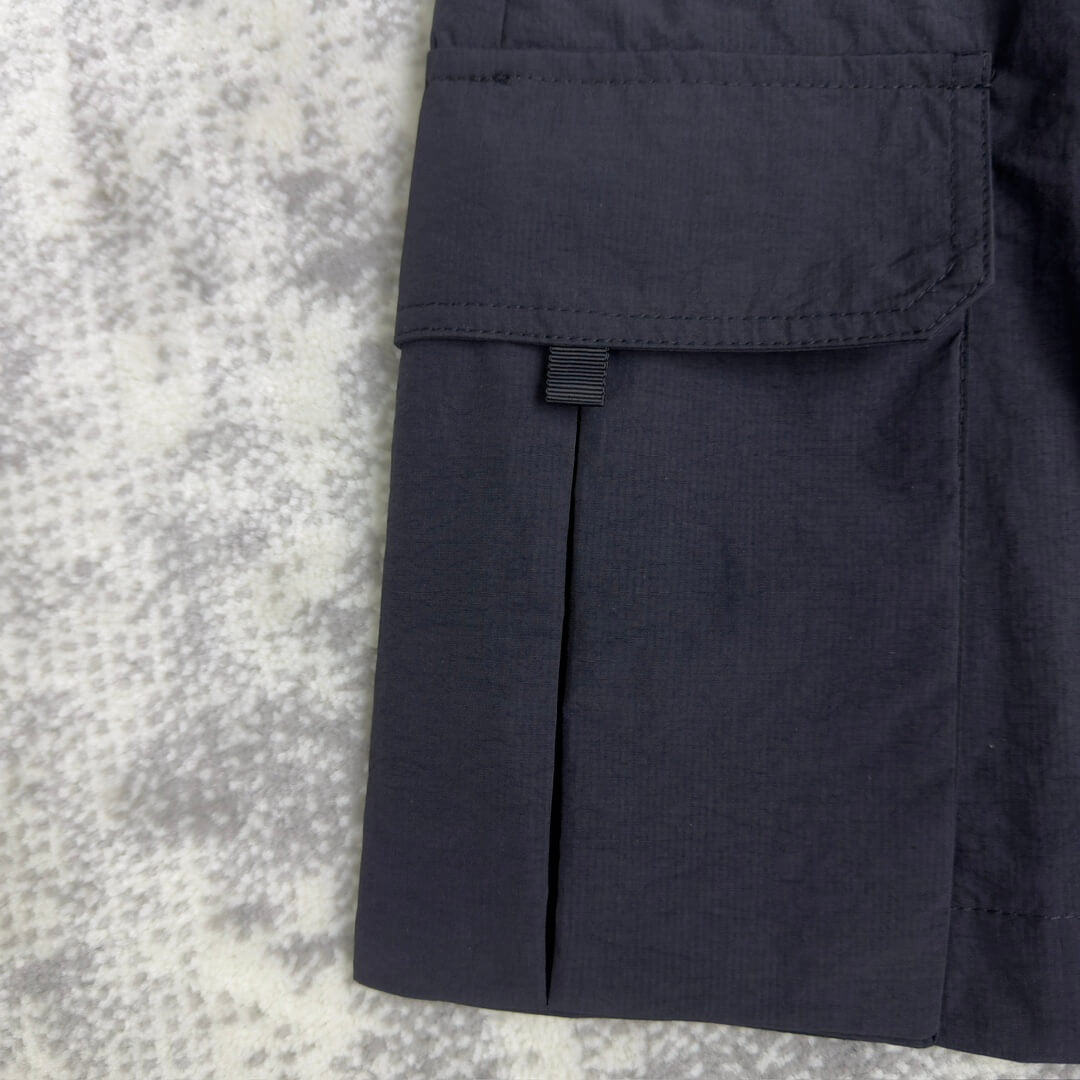 Prada–Style Nylon Cargo Mini Skirt – Black - Image 6