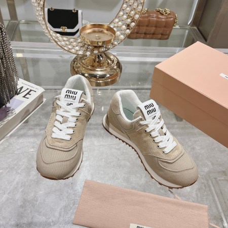 MIU MIU x New Balance 530 SL Model Light Grey Sneakers