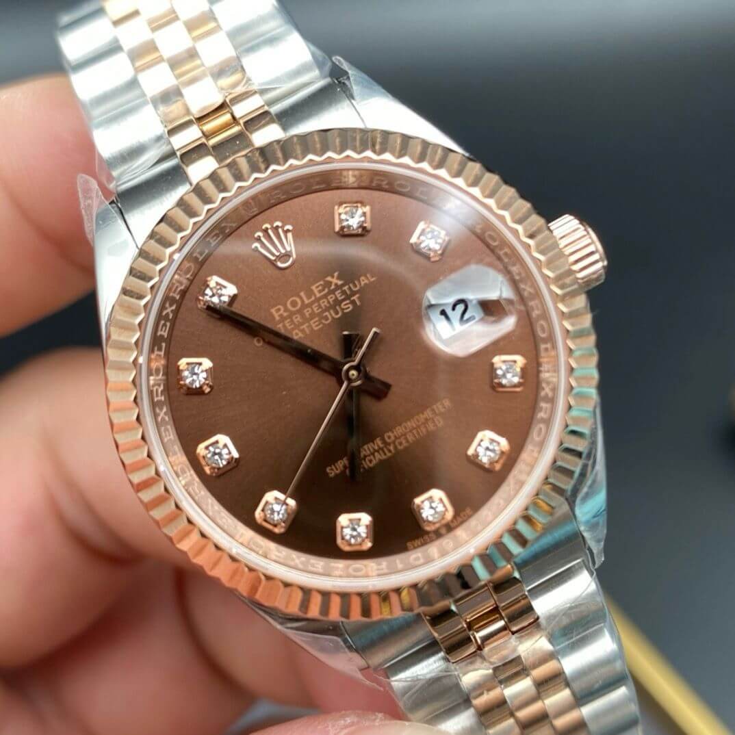 Rolex Lady-Datejust Chocolate Brown Dial