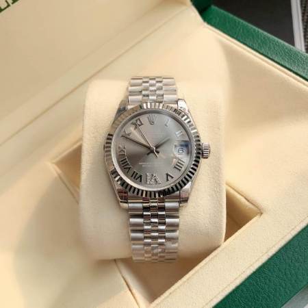Rolex Oyster Perpetual Datejust Silver Dial