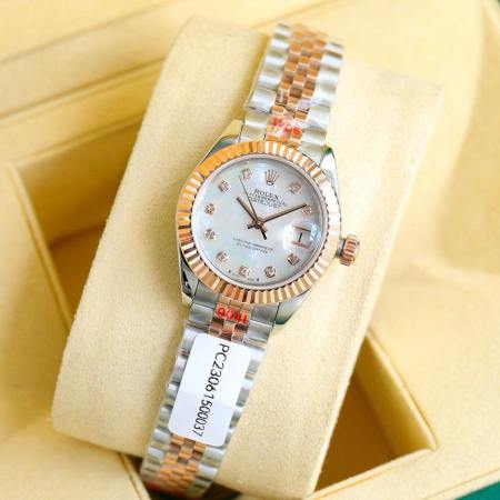 Rolex Oyster Perpetual Datejust White Mother-of-Pearl Dial