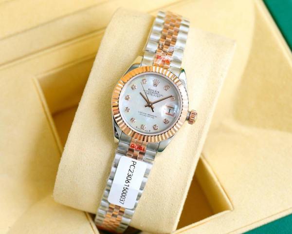 Rolex Oyster Perpetual Datejust White Mother-of-Pearl Dial