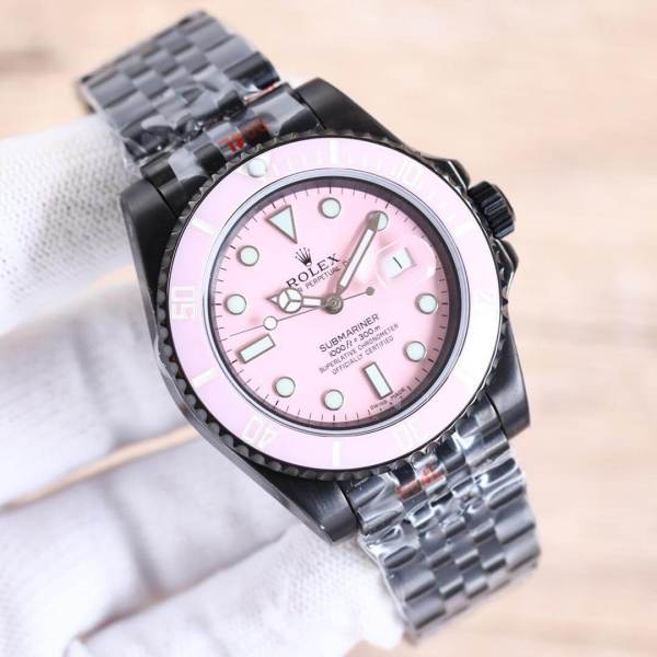 Rolex Oyster Perpetual Submariner Pink Dial