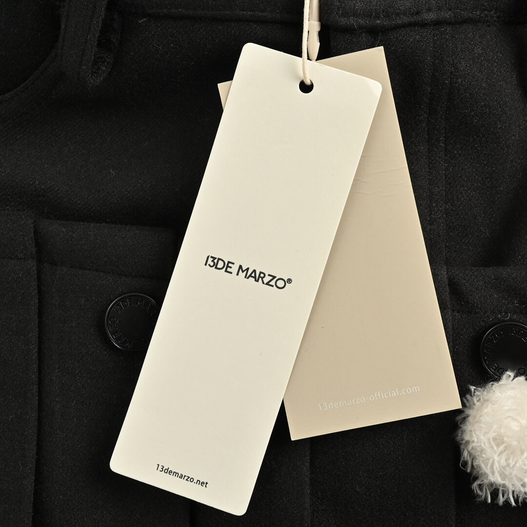 Black Doozoo Detachable Skirt-Shorts with Plush Charm - Image 16