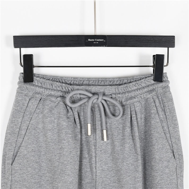 13DE MARZO Star Sand Grey Sweatpants - Image 5
