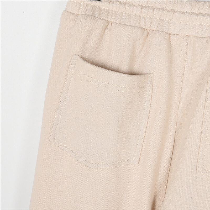 13DE MARZO Doozoo Hollow Heart Beige Sweatpants - Image 10