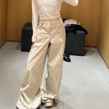 Alo Wide-Leg White Pants