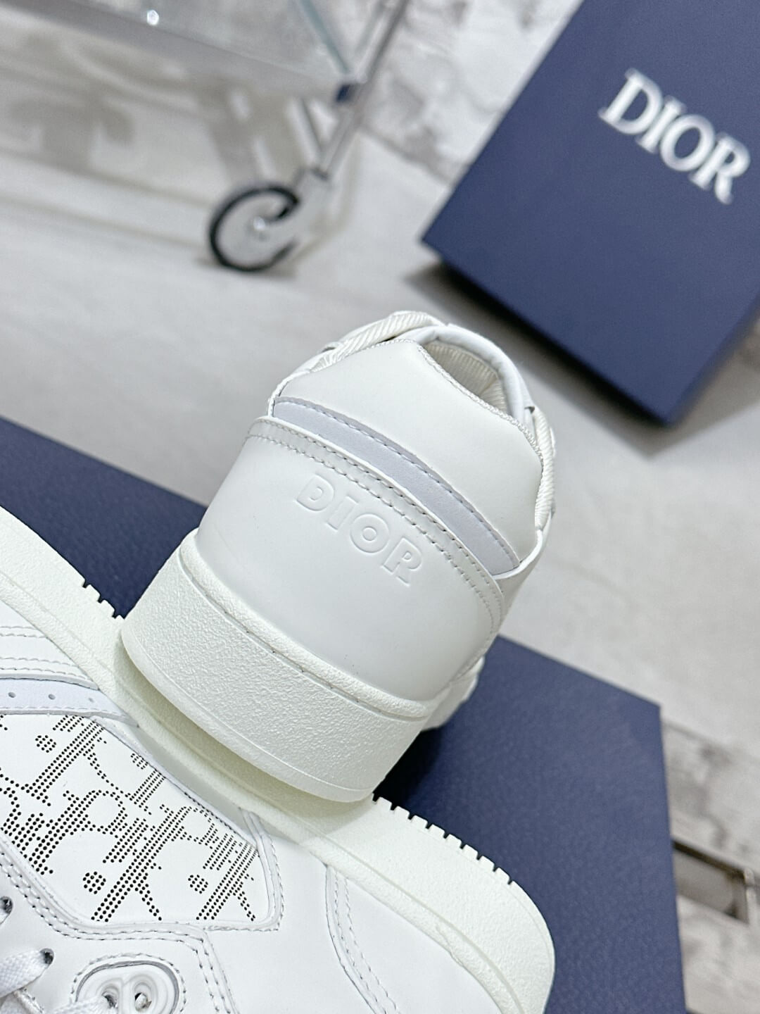 Christian Dior B27 Low-top White Leather - Image 8