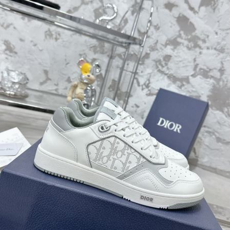 Christian Dior B27 Low-top White/Grey Leather