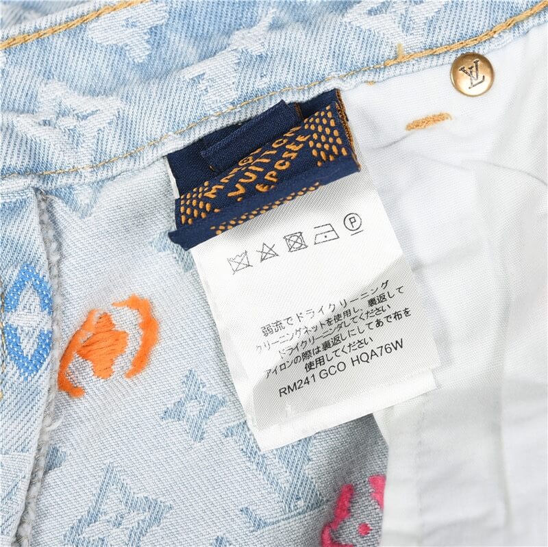 Louis Vuitton x Tyler Monogram Denim Jeans - Image 10