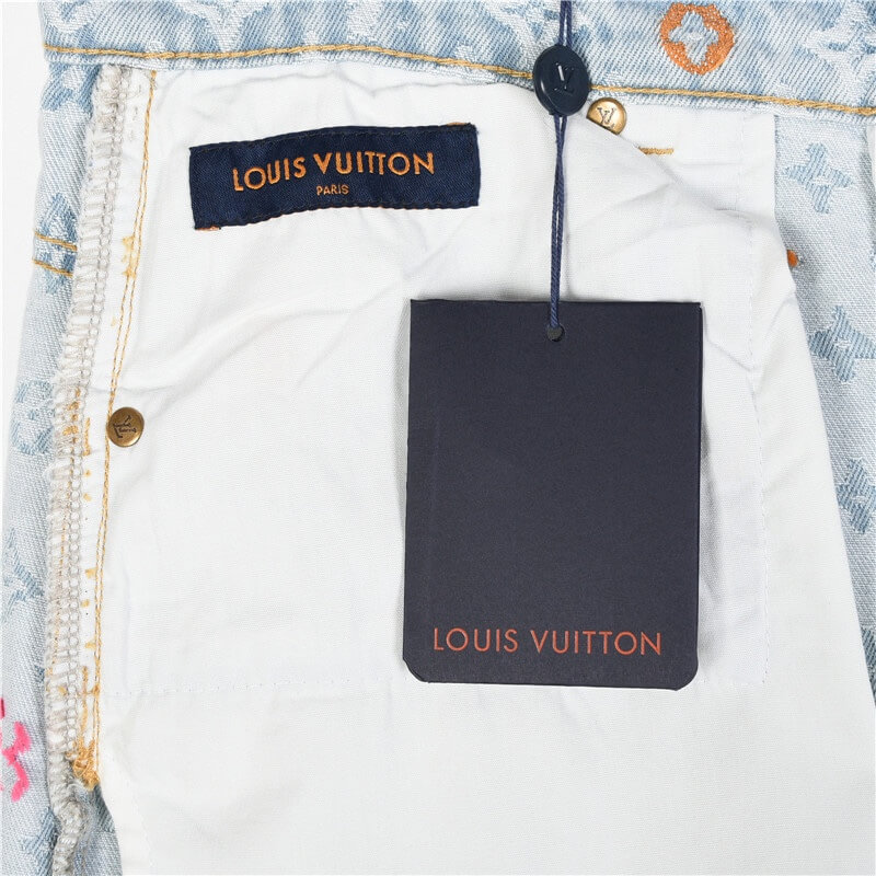 Louis Vuitton x Tyler Monogram Denim Jeans - Image 8