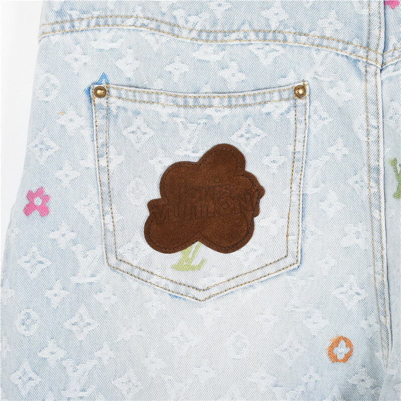 Louis Vuitton x Tyler Monogram Denim Jeans - Image 9