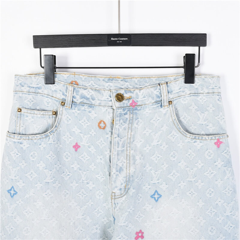 Louis Vuitton x Tyler Monogram Denim Jeans - Image 4