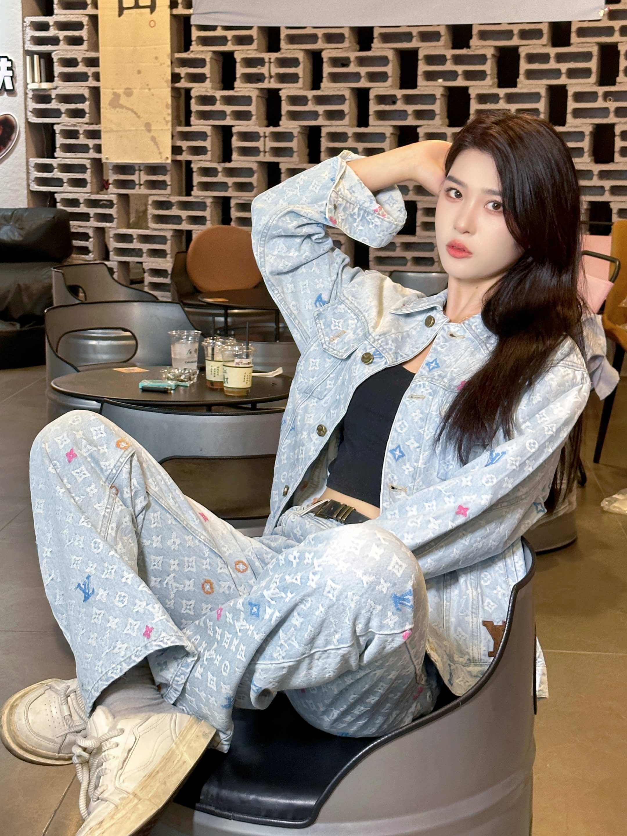 Louis Vuitton x Tyler Monogram Denim Jeans - Image 12