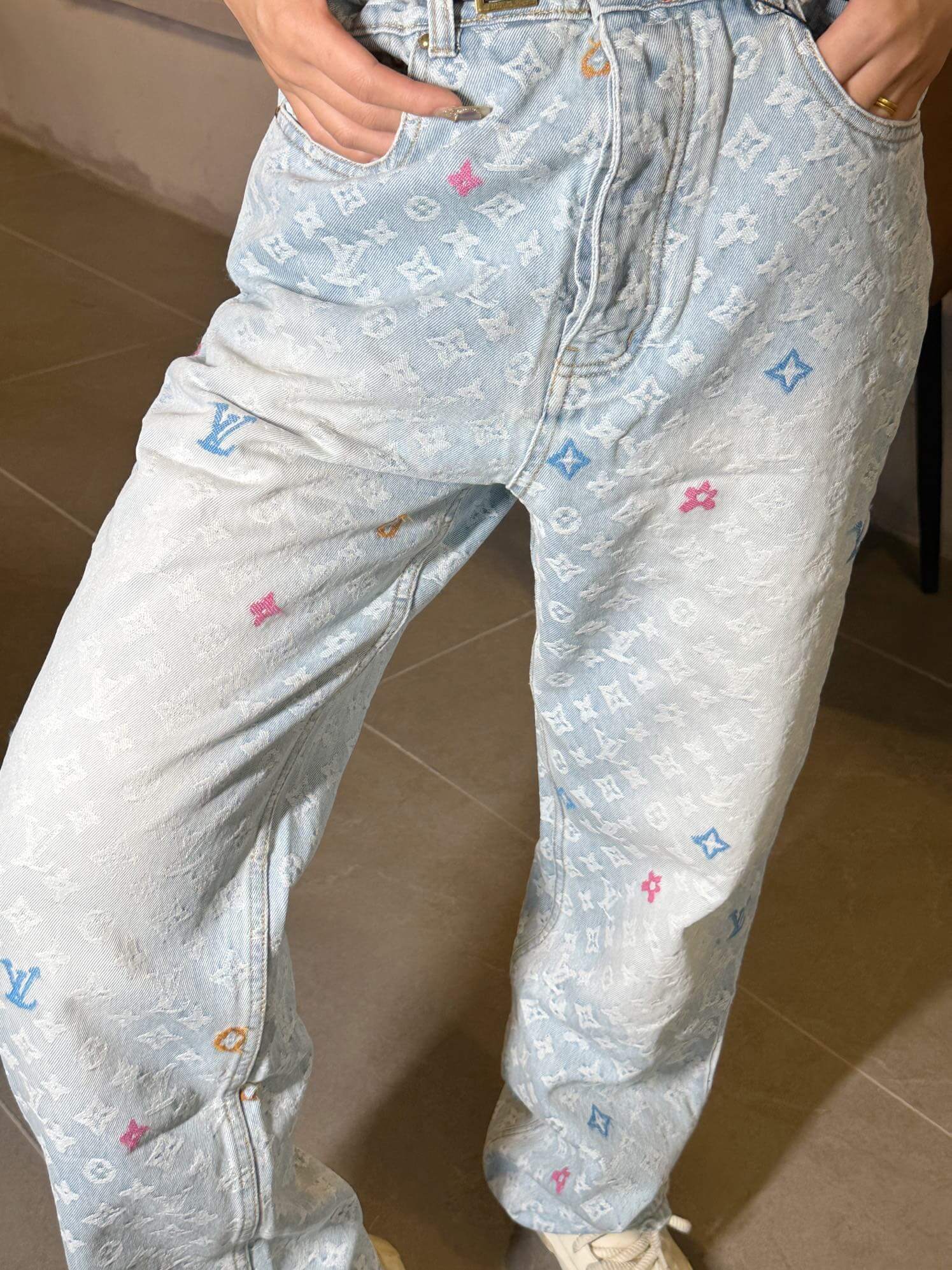 Louis Vuitton x Tyler Monogram Denim Jeans - Image 11