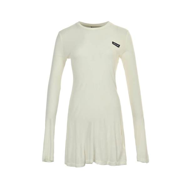 MIU MIU Cotton Mini T-shirt Dress