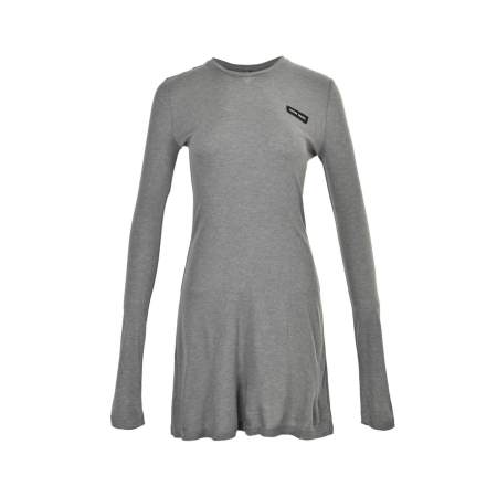 MIU MIU Cotton Mini T-shirt Dress - L