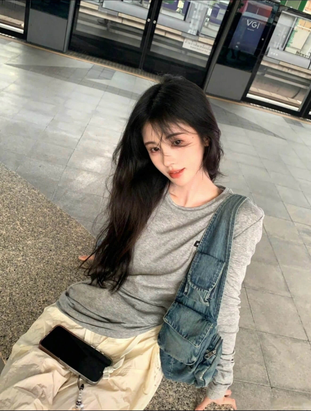 MIU MIU Cotton Mini T-shirt Dress - Image 2