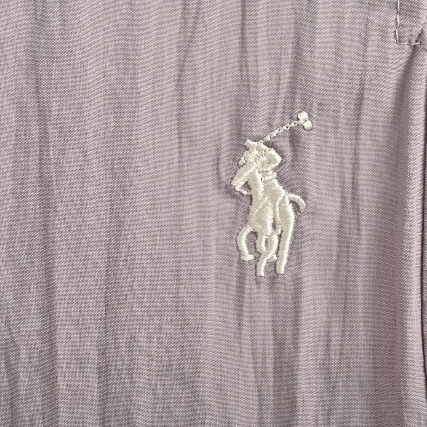 Ralph Lauren 24Fw Embroidered Logo Nylon Trousers - Image 7