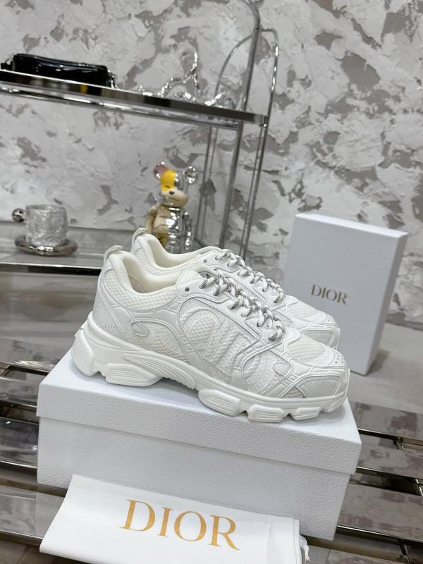 WOMENS CD CHRONO TRAINERS - ALL-WHITE