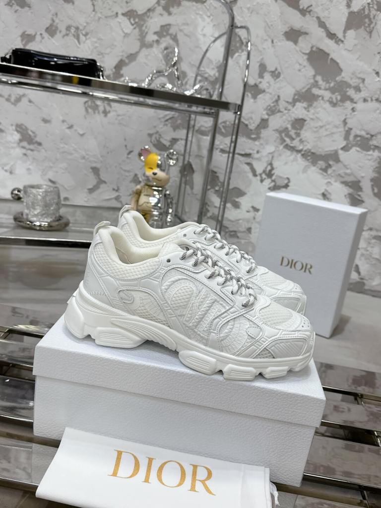 WOMENS CD CHRONO TRAINERS - ALL-WHITE