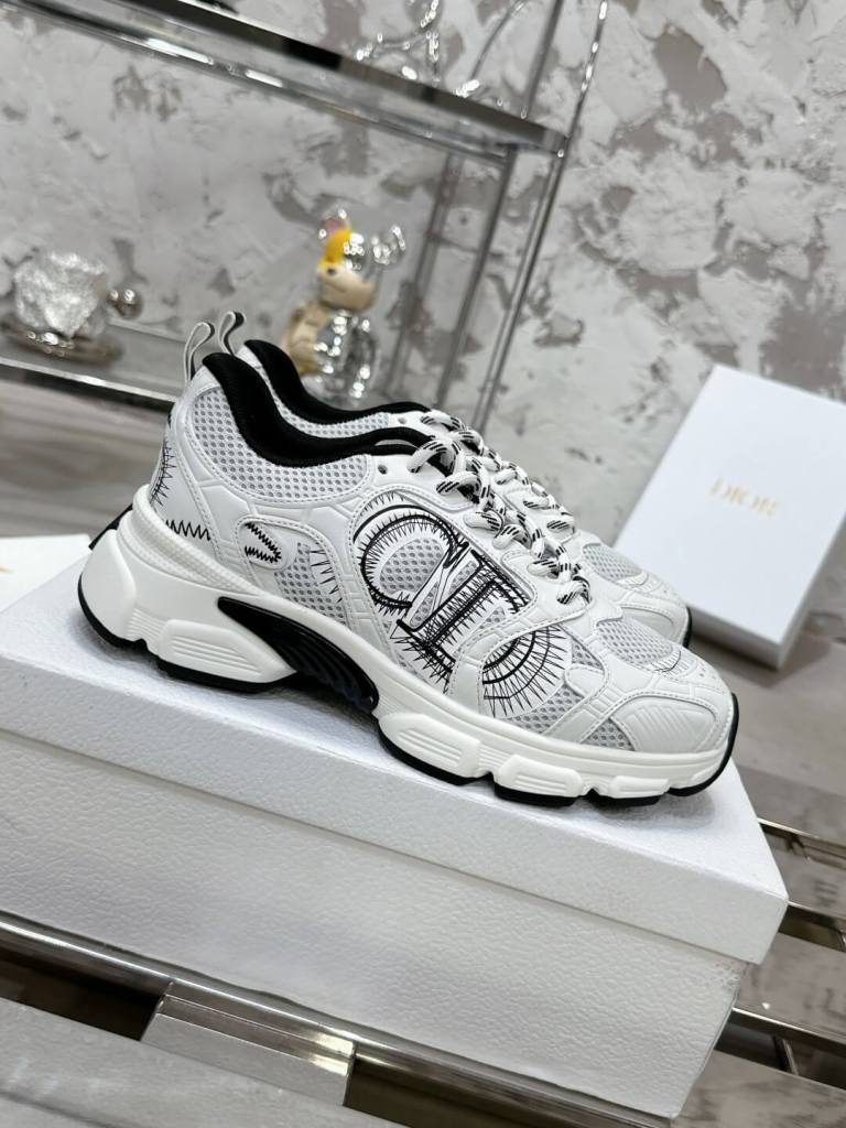 WOMENS DIOR CHRONO TRAINERS - WHITE