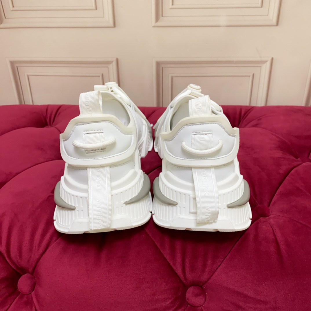 Dior B22 Velocity Triple White Runner Sneakers - Image 2