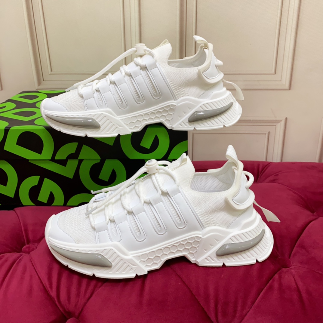 Dior B22 Velocity Triple White Runner Sneakers - Image 3