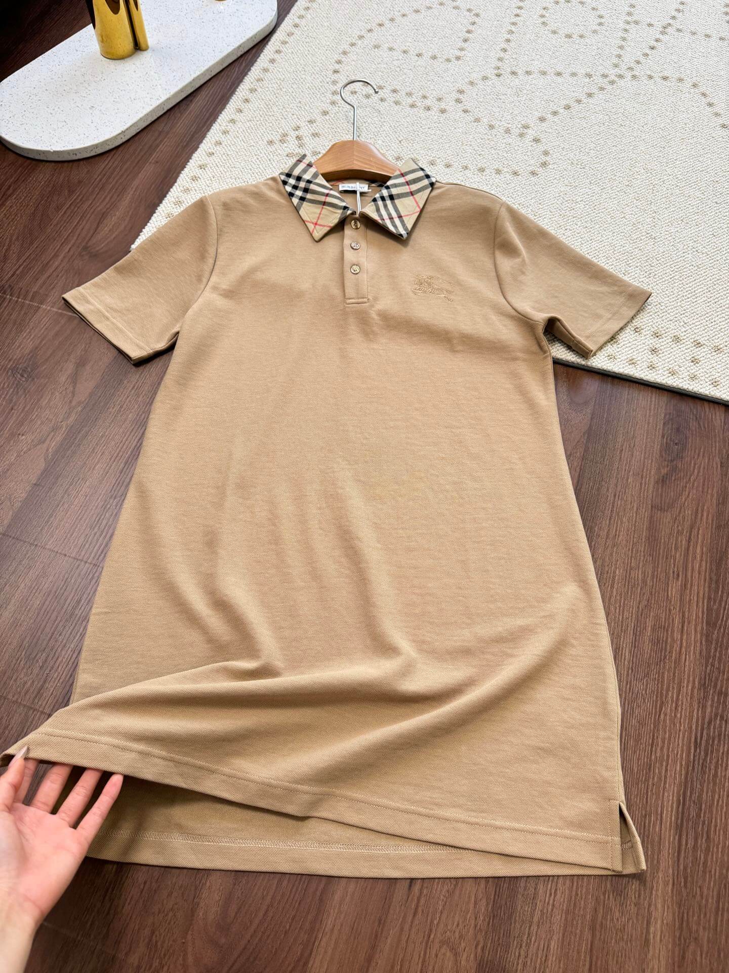 BURBERRY Equestrian Knight Polo Dress - Image 6