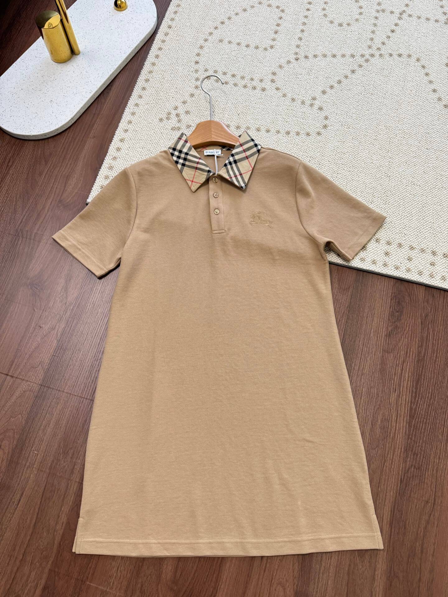 BURBERRY Equestrian Knight Polo Dress - Image 5