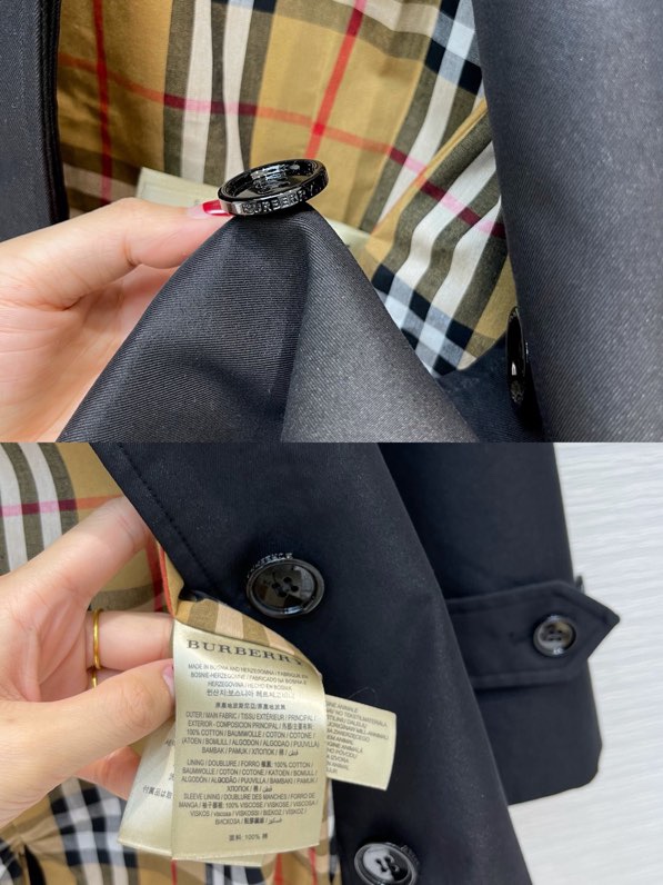 Burberry Black the Pimlico Car Coat - Image 9