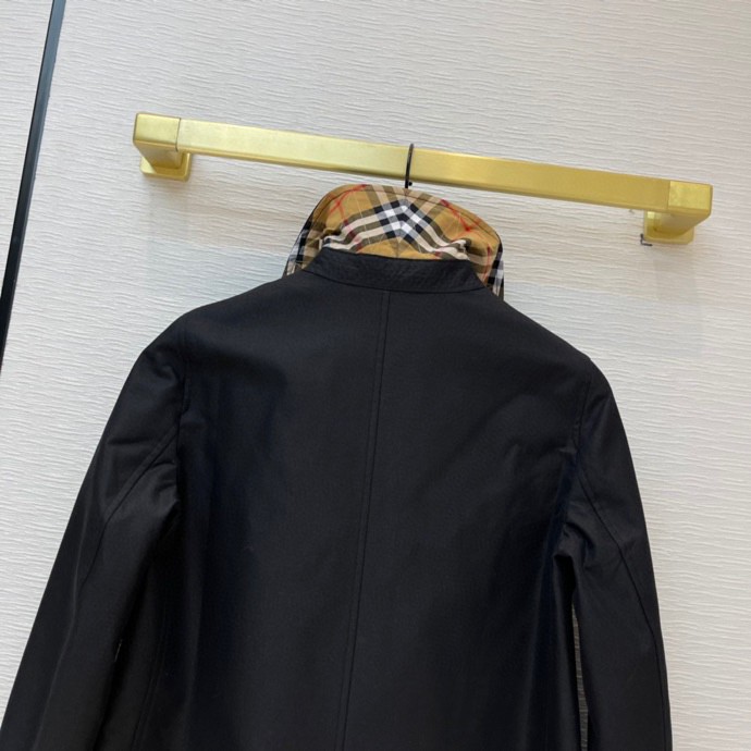 Burberry Black the Pimlico Car Coat - Image 6