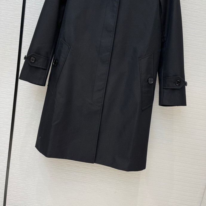 Burberry Black the Pimlico Car Coat - Image 3
